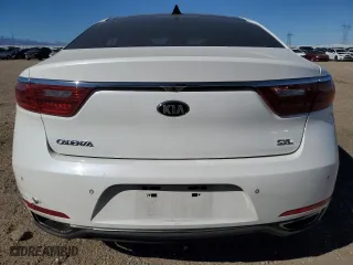 2017 Kia Cadenza Premium with VIN KNALC4J11H5070072, listed as a Copart auction lot 46527985 with 25,598 mi miles and Salvage Title. Bid and sale history available at carsss.com. Image 6.