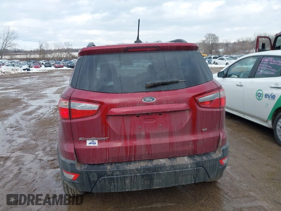 2021 Ford EcoSport SE with VIN MAJ3S2GE5MC446322, listed as a IAAI auction lot 41632504 with 36,592 mi miles and . Bid and sale history available at DreamBid. Image 16.