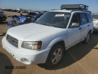 2003 Subaru Forester XS with VIN JF1SG65693H736595, listed as a Copart auction lot 69282034 with 102,253 mi miles and Salvage Title. Bid and sale history available at carsss.com. Image 1.