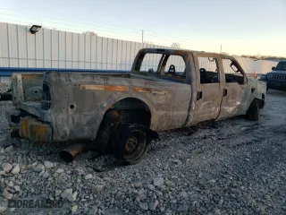 2008 Ford Super Duty F-350 DRW XL with VIN 1FTWW33R38EA23100, listed as a Copart auction lot 89307415 with 0 mi miles and Salvage Title. Bid and sale history available at carsss.com. Image 3.
