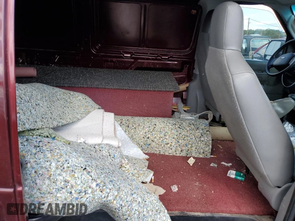 2011 Ford Econoline Cargo Commercial with VIN 1FTNS1EW1BDA37704, listed as a Copart auction lot 72508044 with 268,917 mi miles and Salvage Title. Bid and sale history available at carsss.com. Image 11.