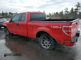 2012 Ford F-150 XL with VIN 1FTEX1EM0CKE13970, listed as a Copart auction lot 83695934 with 127,122 mi miles and Salvage Title. Bid and sale history available at carsss.com. Image 2.