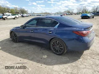 2019 Infiniti Q50 Red Sport 400 с VIN JN1FV7AR8KM800352, выставлен на аукционе Copart как лот 53379175 с пробегом 126 994 миль миль и Списание • Salvage title. История ставок и продаж доступна на DreamBid. Изображение 2.