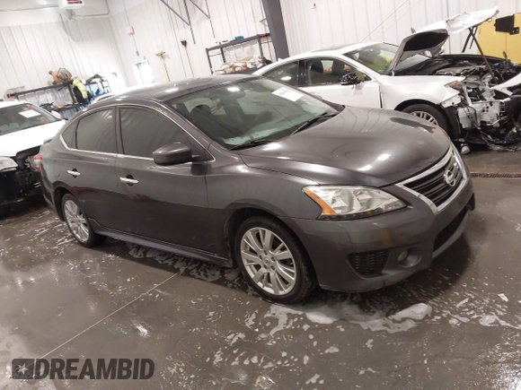 2014 Nissan Sentra SR with VIN 3N1AB7AP3EY308220, listed as a IAAI auction lot 41834263 with 192,118 mi miles and . Bid and sale history available at DreamBid. Image 1.