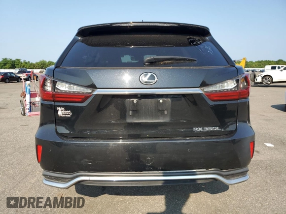 2019 Lexus RX with VIN JTJDZKCA7K2015090, listed as a Copart auction lot 65206934 with 0 mi miles and Non Repairable. Bid and sale history available at carsss.com. Image 6.