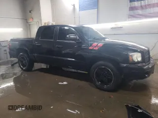 2007 Dodge Dakota SLT with VIN 1D7HW48K17S263679, listed as a Copart auction lot 86000434 with 183,379 mi miles and Salvage Title. Bid and sale history available at carsss.com. Image 4.