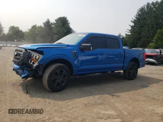 2021 Ford F-150 XL with VIN 1FTEW1EP7MFC02143, listed as a Copart auction lot 59140805 with 27,789 mi miles and Salvage title. Bid and sale history available at DreamBid. Image 1.