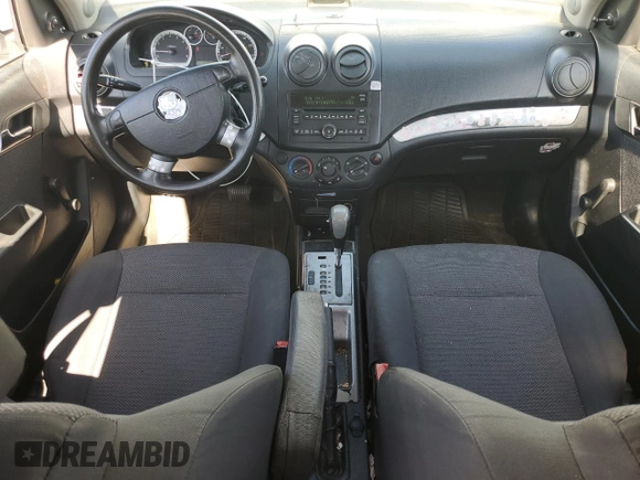 2010 Chevrolet Aveo 1LT with VIN KL1TD5DEXAB094552, listed as a Copart auction lot 63701925 with 161,846 mi miles and Salvage title. Bid and sale history available at DreamBid. Image 8.