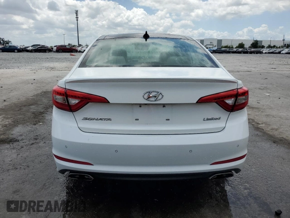 2015 Hyundai Sonata Sport with VIN 5NPE34AF3FH220932, listed as a Copart auction lot 54533715 with 151,346 mi miles and Salvage title. Bid and sale history available at DreamBid. Image 6.