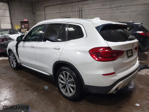 2018 BMW X3 xDrive30i with VIN 5UXTR9C50JLD65021, listed as a IAAI auction lot 41388562 with 82,823 mi miles. Bid and sale history available at carsss.com. Image 3.