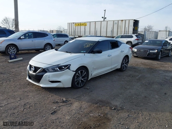 2018 Nissan Maxima SL with VIN 1N4AA6AP2JC404438, listed as a IAAI auction lot 41785908 with 60,021 mi miles. Bid and sale history available at carsss.com. Image 17.