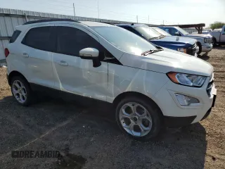 2021 Ford EcoSport SE with VIN MAJ3S2GE4MC444366, listed as a Copart auction lot 54402885 with 25,687 mi miles and Salvage title. Bid and sale history available at DreamBid. Image 4.