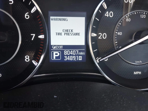 2020 Nissan Armada SL with VIN JN8AY2ND2L9110735, listed as a IAAI auction lot 41673284 with 80,407 mi miles. Bid and sale history available at carsss.com. Image 16.