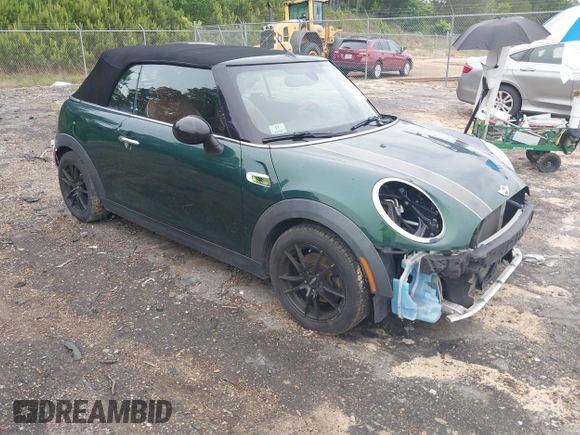 2016 MINI Convertible with VIN WMWWG5C51G3C19231, listed as a IAAI auction lot 42246342 with 93,576 mi miles and . Bid and sale history available at DreamBid. Image 1.