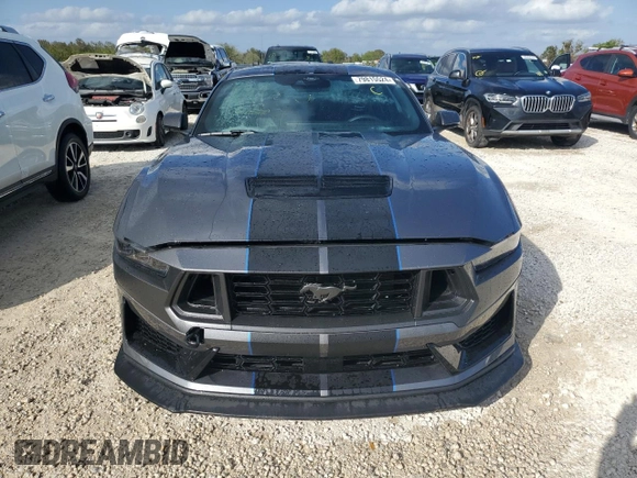 2024 Ford Mustang Dark Horse with VIN 1FA6P8R07R5506308, listed as a Copart auction lot 79815524 with 0 mi miles and Salvage Title. Bid and sale history available at carsss.com. Image 5.
