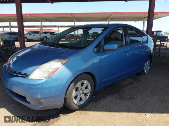 2007 Toyota Prius with VIN JTDKB20U277625387, listed as a IAAI auction lot 42608849 with 209,353 mi miles and . Bid and sale history available at DreamBid. Image 2.