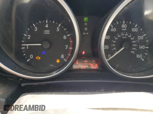 2012 Mazda 5 Touring with VIN JM1CW2CL2C0141959, listed as a Copart auction lot 61286614 with 171,189 mi miles and Salvage Title. Bid and sale history available at DreamBid. Image 9.