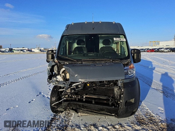 2020 Ram ProMaster Cargo with VIN 3C6URVJG8LE108532, listed as a Copart auction lot 51551915 with 44,392 mi miles and Salvage Title. Bid and sale history available at carsss.com. Image 5.