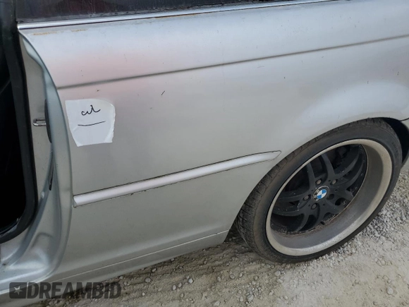 2002 BMW 3 Series 330Ci with VIN WBABN53472JU26266, listed as a Copart auction lot 76329264 with Not provided miles and Salvage title. Bid and sale history available at DreamBid. Image 12.