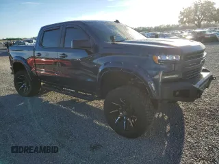2021 Chevrolet Silverado 1500 RST with VIN 3GCPWDET9MG270708, listed as a Copart auction lot 87276814 with Not Provided miles and Salvage Title. Bid and sale history available at DreamBid. Image 4.