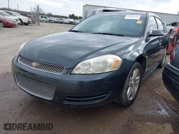 2014 Chevrolet Impala LT with VIN 2G1WB5E35E1123415, listed as a IAAI auction lot 41101111 with 129,870 mi miles and . Bid and sale history available at DreamBid. Image 17.
