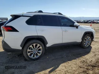 2020 Toyota RAV4 XLE Premium with VIN 2T3C1RFV8LW076549, listed as a Copart auction lot 49922535 with 136,074 mi miles and Salvage Title. Bid and sale history available at carsss.com. Image 3.