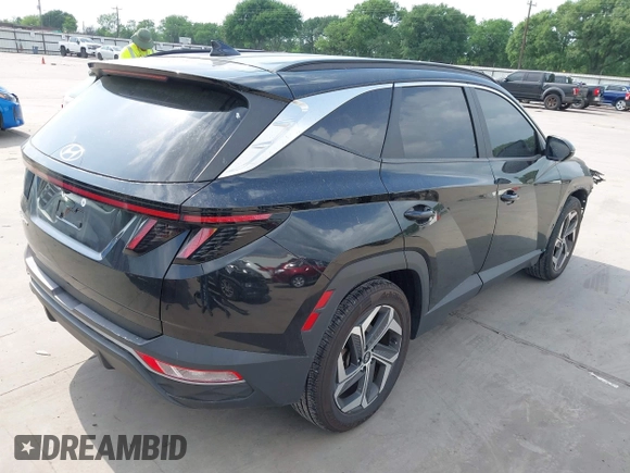 2022 Hyundai Tucson SEL with VIN 5NMJC3AE1NH012981, listed as a IAAI auction lot 41957812 with 38,284 mi miles and . Bid and sale history available at DreamBid. Image 4.