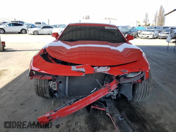 2018 Chevrolet Camaro 1LT with VIN 1G1FB1RS8J0128723, listed as a Copart auction lot 51802045 with 76,372 mi miles and Salvage Title. Bid and sale history available at carsss.com. Image 5.