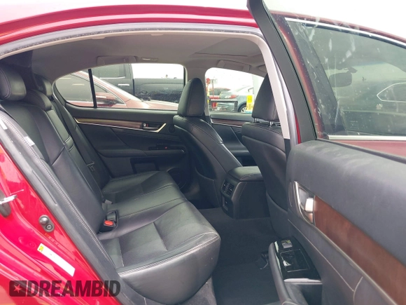 2014 Lexus GS 350 with VIN JTHBE1BL5E5043040, listed as a IAAI auction lot 42407759 with 177,477 mi miles and . Bid and sale history available at DreamBid. Image 8.