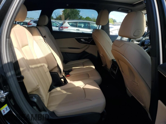 2023 Audi Q7 Premium Plus with VIN WA1LXBF77PD006805, listed as a Copart auction lot 66001664 with 25,494 mi miles and Salvage Title. Bid and sale history available at carsss.com. Image 11.