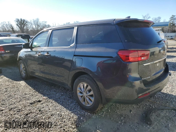 2021 Kia Sedona EX with VIN KNDMB5C10M6673080, listed as a Copart auction lot 87832695 with 34,653 mi miles and Clean Title. Bid and sale history available at carsss.com. Image 2.
