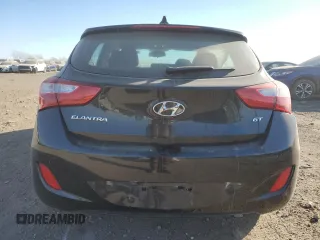 2013 Hyundai Elantra GT GLS with VIN KMHD35LE3DU137344, listed as a Copart auction lot 87622635 with 54,320 mi miles and Salvage Title. Bid and sale history available at carsss.com. Image 6.