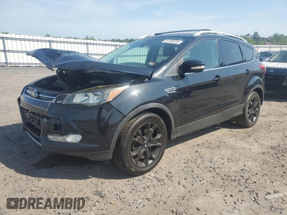 2014 Ford Escape Titanium with VIN 1FMCU9JX5EUC86036, listed as a Copart auction lot 55139735 with 159,766 mi miles and Clean Title. Bid and sale history available at carsss.com. Image 1.