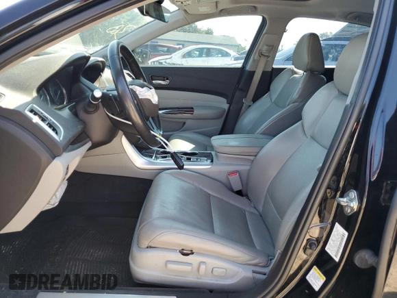 2016 Acura TLX Advance with VIN 19UUB2F77GA005343, listed as a Copart auction lot 71362304 with 124,115 mi miles and Salvage title. Bid and sale history available at DreamBid. Image 7.