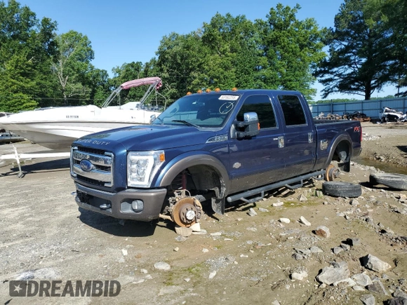 2016 Ford F-350 Platinum with VIN 1FT8W3BT9GEB51717, listed as a Copart auction lot 53162255 with 212,888 mi miles and Clean title. Bid and sale history available at DreamBid. Image 1.