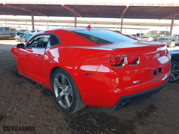 2012 Chevrolet Camaro 1LT with VIN 2G1FB1E37C9206030, listed as a IAAI auction lot 41259163 with 52,917 mi miles. Bid and sale history available at carsss.com. Image 3.