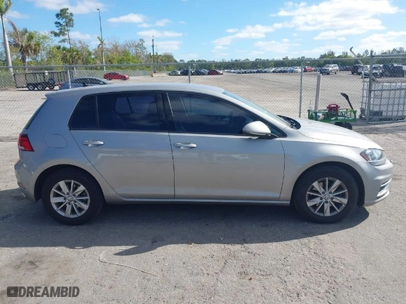 2019 Volkswagen Golf S with VIN 3VWG57AU1KM036674, listed as a IAAI auction lot 41279567 with 100,102 mi miles. Bid and sale history available at carsss.com. Image 13.