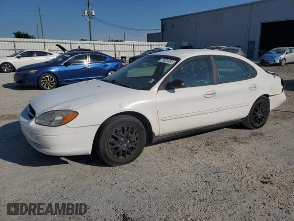 2003 Ford Taurus LX Standard with VIN 1FAFP52U53A189347, listed as a Copart auction lot 73551554 with 161,864 mi miles and Salvage title. Bid and sale history available at DreamBid. Image 1.