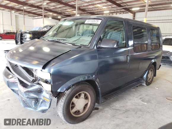 1995 Chevrolet Astro Cargo z VIN 1GBDM19W6SB155022, wystawiony jako Copart lot #59150675 z przebiegiem 135 647 mil mil oraz Szkoda całkowita • Salvage title. Historia ofert i sprzedaży dostępna na DreamBid. Obrazek 1.