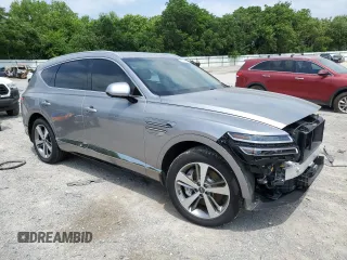 2022 Genesis GV80 Advanced Plus z VIN KMUHCESC9NU095024, wystawiony jako Copart lot #57877425 z przebiegiem 44 999 mil mil oraz Szkoda całkowita • Salvage title. Historia ofert i sprzedaży dostępna na DreamBid. Obrazek 4.