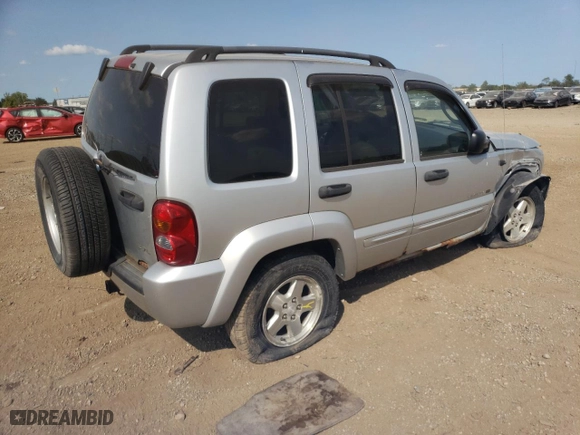 2003 Jeep Liberty Limited with VIN 1J4GL58K23W684523, listed as a Copart auction lot 68304254 with 0 mi miles and Salvage Title. Bid and sale history available at carsss.com. Image 3.
