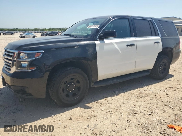 2020 Chevrolet Tahoe Commercial z VIN 1GNLCDEC3LR175896, wystawiony jako Copart lot #56518165 z przebiegiem 100 473 mil mil oraz Czysty tytuł • Clean title. Historia ofert i sprzedaży dostępna na DreamBid. Obrazek 1.