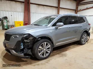 2020 Cadillac XT6 FWD Premium Luxury with VIN 1GYKPCRS5LZ149413, listed as a Copart auction lot 89299395 with 68,023 mi miles and Salvage Title. Bid and sale history available at carsss.com. Image 1.