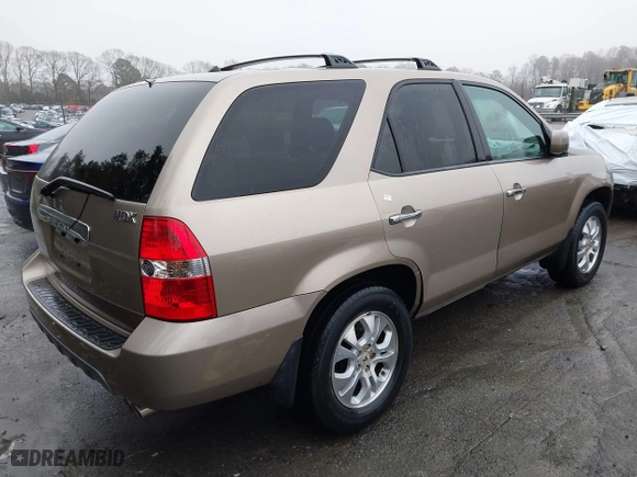 2003 Acura MDX Touring Pkg RES w/Navigation System with VIN 2HNYD18953H543466, listed as a IAAI auction lot 41542049 with 121,151 mi miles. Bid and sale history available at carsss.com. Image 4.