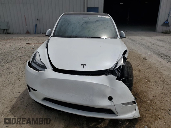 2021 Tesla Model Y Long Range with VIN 5YJYGDEE5MF203130, listed as a Copart auction lot 54642795 with 73,663 mi miles and Non Repairable. Bid and sale history available at DreamBid. Image 5.
