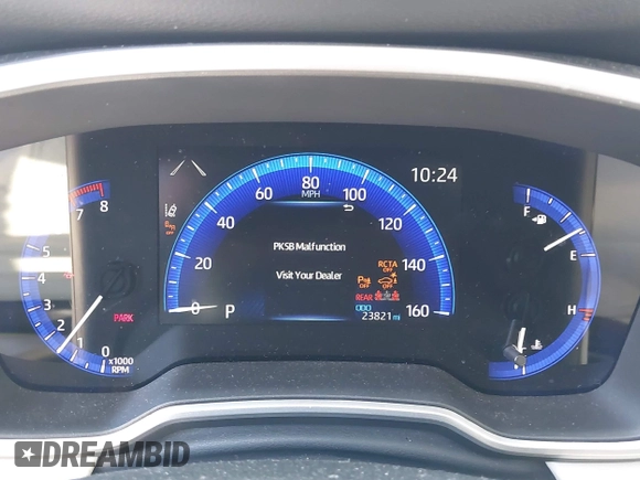 2022 Toyota Corolla Cross XLE z VIN 7MUDAABG4NV004836, wystawiony jako IAAI lot #42546573 z przebiegiem 23 821 mil mil oraz . Historia ofert i sprzedaży dostępna na DreamBid. Obrazek 7.