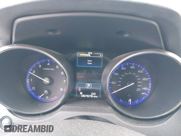 2019 Subaru Legacy with VIN 4S3BNAB63K3040933, listed as a IAAI auction lot 41315339 with 67,678 mi miles. Bid and sale history available at carsss.com. Image 7.