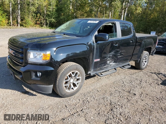 2020 GMC Canyon 4WD All Terrain w/Cloth with VIN 1GTG6FEN5L1111095, listed as a Copart auction lot 72419294 with 121,349 mi miles and Clean Title. Bid and sale history available at carsss.com. Image 1.