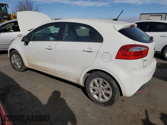 2015 Kia Rio LX with VIN KNADM5A3XF6515425, listed as a Copart auction lot 45527105 with 110,255 mi miles and Clean Title. Bid and sale history available at carsss.com. Image 2.