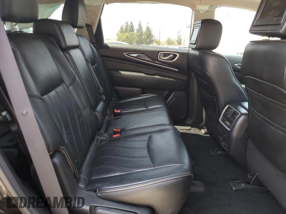 2014 Infiniti QX60 with VIN 5N1AL0MN5EC503803, listed as a Copart auction lot 59817765 with 106,968 mi miles and Salvage title. Bid and sale history available at DreamBid. Image 11.